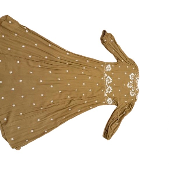 Free People Embroidered Fable Midi Dress
Mustard “Tuscan Combo” Color - Picture 3 of 5